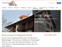 Tablet Screenshot of meyer-salamon.ch